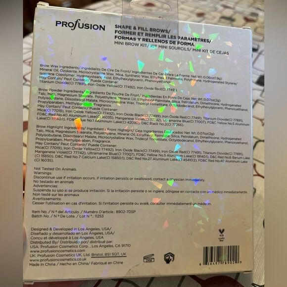NWT Profusion Shape & Fill Brow Kit - Picture 2 of 6